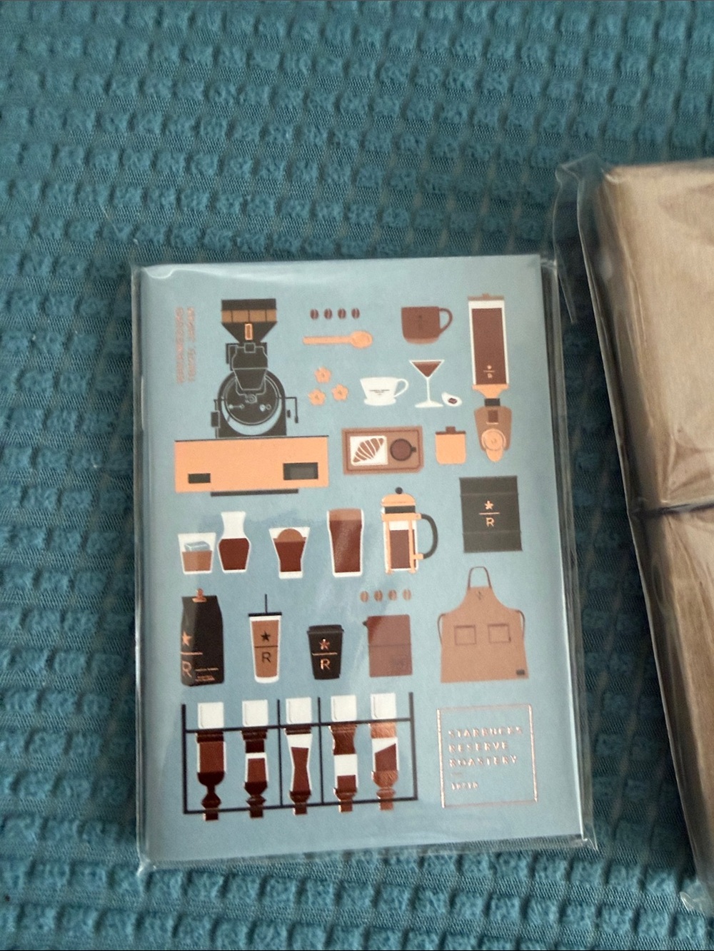 Starbucks Reserve collaboration with travelers company notebook passport size - Picture 2 of 4